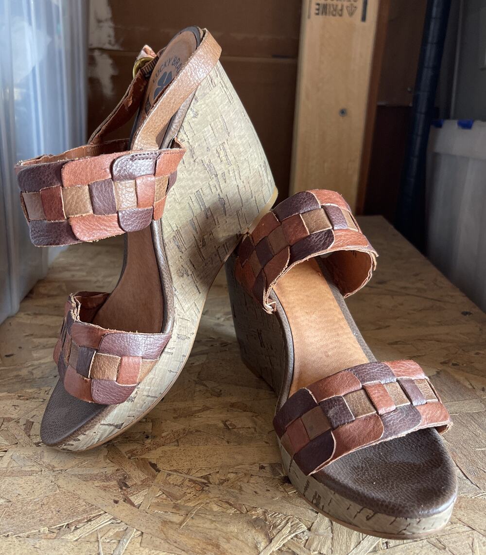 Lucky Brand Women’s Size 8 Wedge Platform Heel